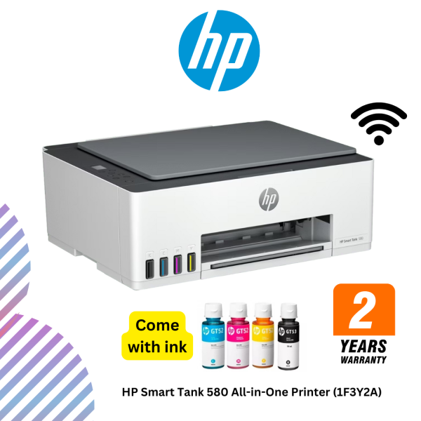 HP Smart Tank 580 All-in-One Printer (1F3Y2A)