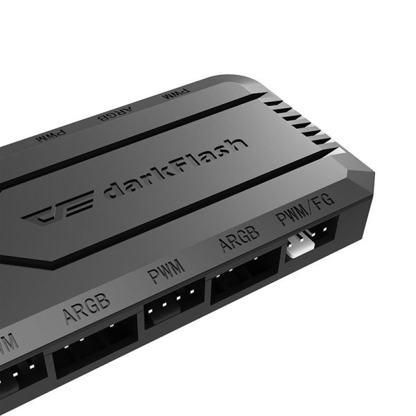 darkFlash RC2 PWM Controller ARGB Fan Hub