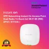 HPE Networking Instant On Access Point Dual Radio Tri Band 2x2 Wi‑Fi 6E (RW) AP32 ( S1T23A )