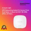 HPE Networking Instant On Access Point Dual Radio Tri Band 2x2 Wi‑Fi 6E (RW) AP32 ( S1T23A )