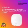 HPE Networking Instant On Access Point Dual Radio 2x2 Wi‑Fi 6 (RW) AP21 ( S1T09A )