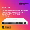 HPE Networking Instant On Switch 40p Gigabit CL4 8p Gigabit CL6 PoE 2p 10GBT 2p SFP+ 600W 1960 ( JL809A )