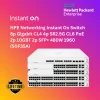 HPE Networking Instant On Switch 8p Gigabit CL4 4p SR2.5G CL6 PoE 2p 10GBT 2p SFP+ 480W 1960 (S0F35A)