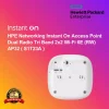HPE Networking Instant On Access Point Dual Radio Tri Band 2x2 Wi‑Fi 6E (RW) AP32 ( S1T23A )