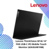 Lenovo ThinkVision M14/M14t 14-inch FHD LED Backlit LCD Monitor(61DDUAR6WW)/(62A3UAR1NB,touchscreen)