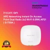 HPE Networking Instant On Access Point Dual Radio 2x2 Wi‑Fi 6 (RW) AP21 ( S1T09A )