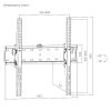 Brateck KL21G-44T 32-55 inch Tilt TV Wall Mount (KL21G-44T)