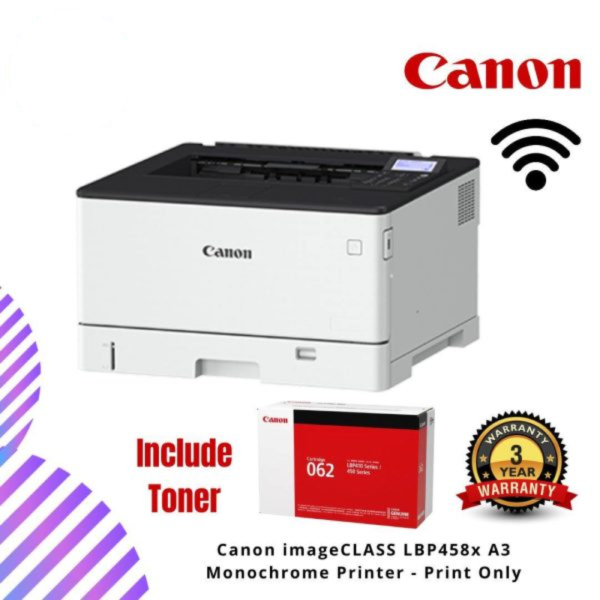 Canon imageCLASS LBP458x A3 Monochrome Printer - Print Only