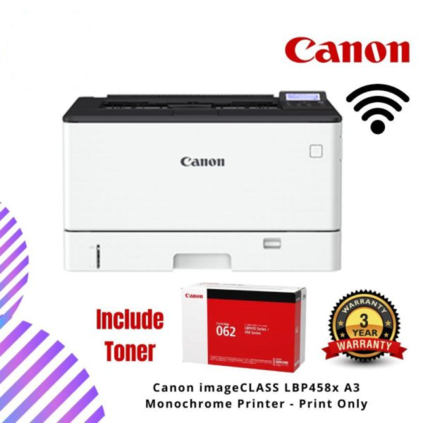 Canon imageCLASS LBP458x A3 Monochrome Printer - Print Only
