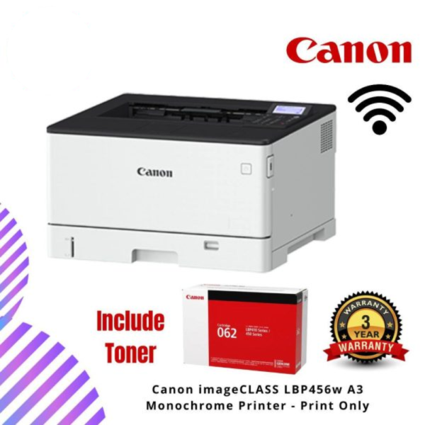 Canon imageCLASS LBP456w A3 Monochrome Printer - Print Only