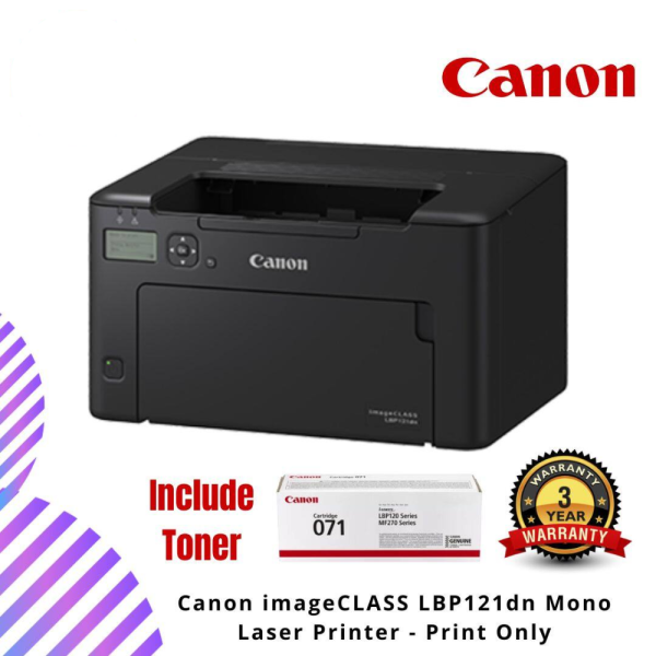 Canon imageCLASS LBP121dn Mono Laser Printer - Print Only