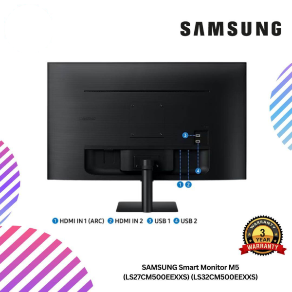 SAMSUNG Smart Monitor M5 (LS27CM500EEXXS) (LS32CM500EEXXS)