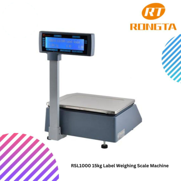 Rongta RSL1000 15kg Label Weighing Scale Machine