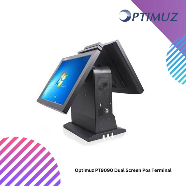 Optimuz PT9090 Dual Screen Pos Terminal