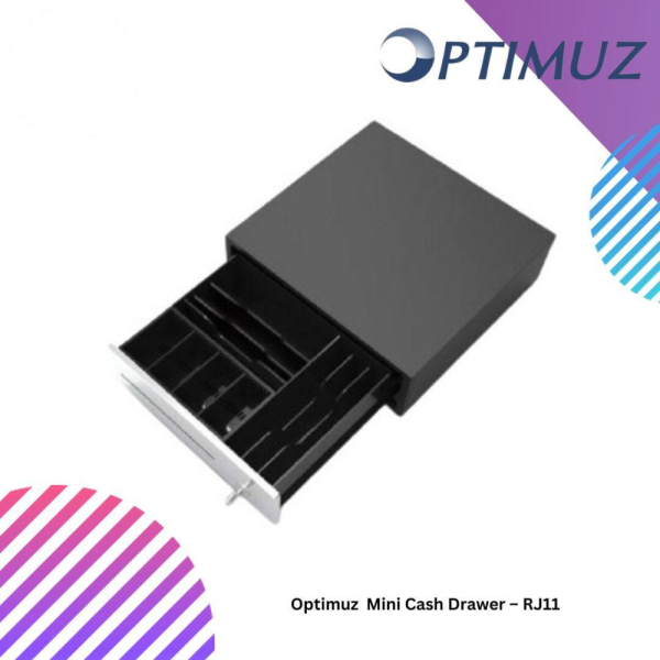 Optimuz Mini Cash Drawer – RJ11
