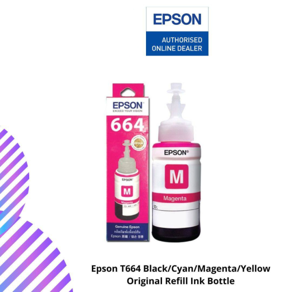 online-2024-12-14T120749.534.png Epson T664 Black/Cyan/Magenta/Yellow Original Refill Ink Bottle (For L200/210/220/300/310/350/355/360/365/445/550/555/565/664)
