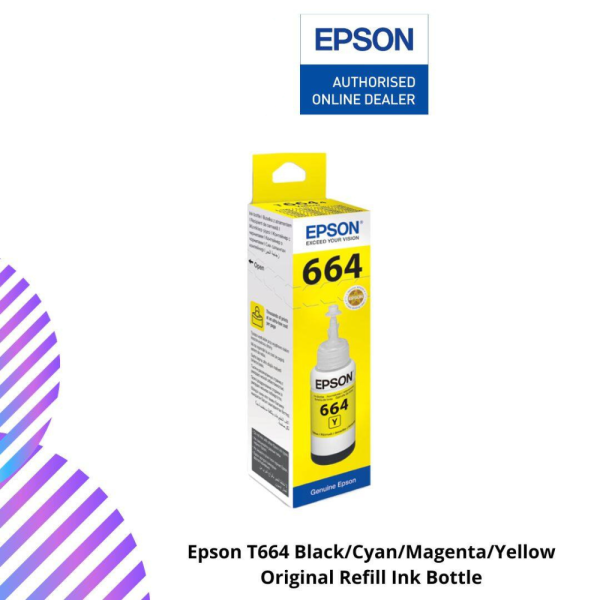 online-2024-12-14T120755.479.png Epson T664 Black/Cyan/Magenta/Yellow Original Refill Ink Bottle (For L200/210/220/300/310/350/355/360/365/445/550/555/565/664)