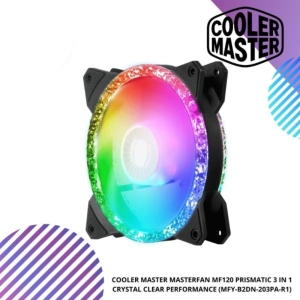 COOLER MASTER MasterFan MF120 Prismatic 3in1 Tri-Loop ARGB 120mm (MFY-B2DN-203PA-R1)