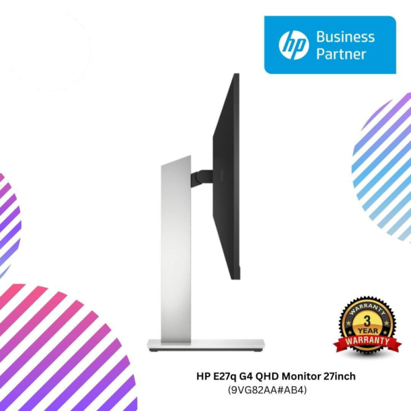 HP E27q G4 QHD Monitor 27inch (9VG82AA#AB4)
