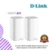 D-Link COVR AX1800 Whole Home Wi-Fi 6 Mesh System (2-Pack)(D-COVR-X1870)