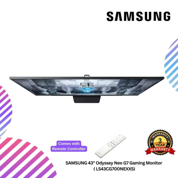 SAMSUNG 43" Odyssey Neo G7 Gaming Monitor  ( LS43CG700NEXXS)