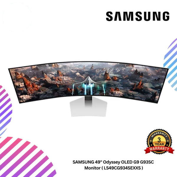 SAMSUNG 49" Odyssey OLED G9 G93SC  Monitor ( LS49CG934SEXXS )