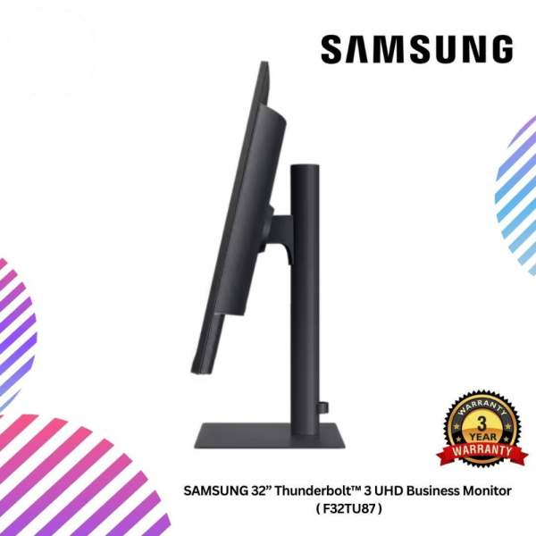 SAMSUNG 32” Thunderbolt™ 3 UHD Business Monitor  ( F32TU87 )