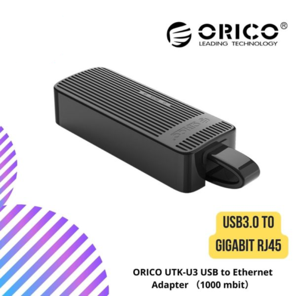 ORICO UTK-U3 USB to Ethernet Adapter （1000 mbit）