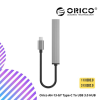 Orico AH-13-GY Type-C To USB 3.0 HUB