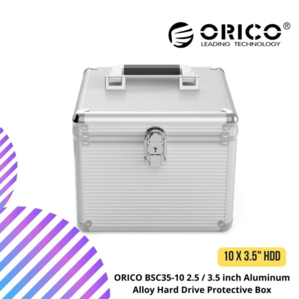 ORICO BSC35-10 2.5 / 3.5 inch Aluminum Alloy Hard Drive Protective Box