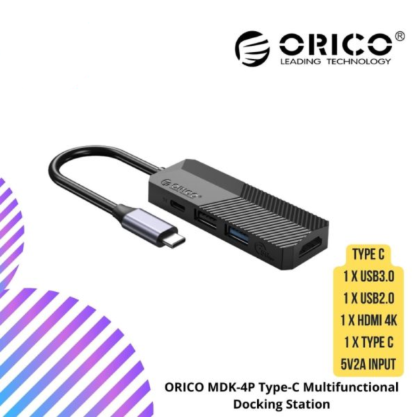 ORICO MDK-4P Type-C Multifunctional Docking Station