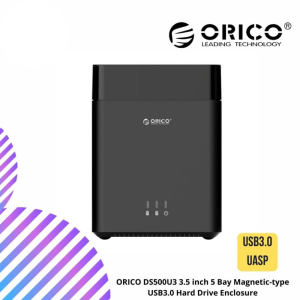 ORICO DS500U3 3.5 inch 5 Bay Magnetic-type USB3.0 Hard Drive Enclosure