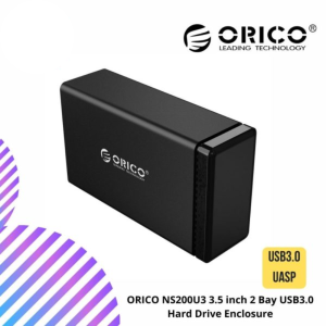 ORICO NS200U3 3.5 inch 2 Bay USB3.0 Hard Drive Enclosure