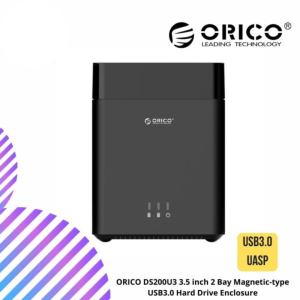 ORICO DS200U3 3.5 inch 2 Bay Magnetic-type USB3.0 Hard Drive Enclosure