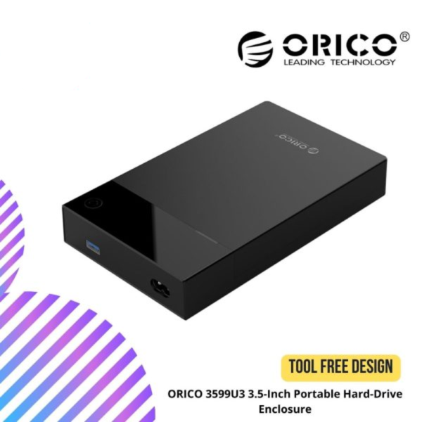 ORICO 3599U3 3.5-Inch Portable Hard-Drive Enclosure
