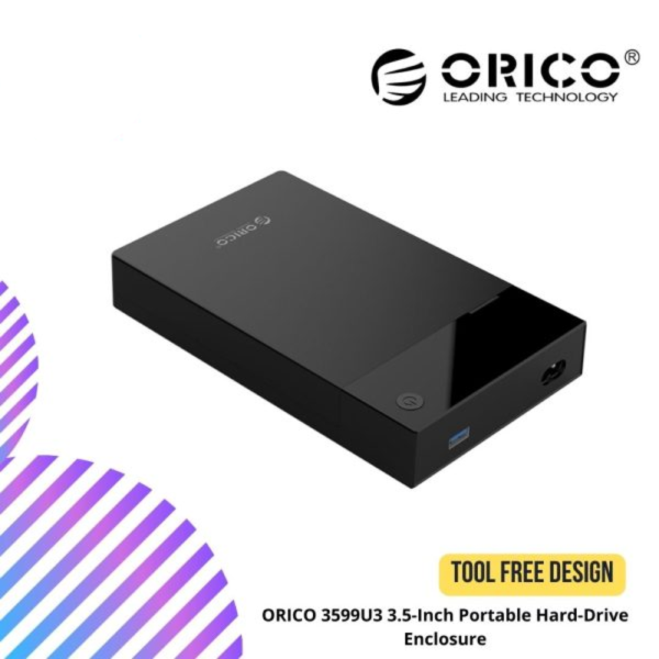 ORICO 3599U3 3.5-Inch Portable Hard-Drive Enclosure