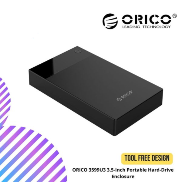 ORICO 3599U3 3.5-Inch Portable Hard-Drive Enclosure