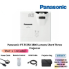Panasonic PT-TX350 3800 Lumens Short Throw Projector