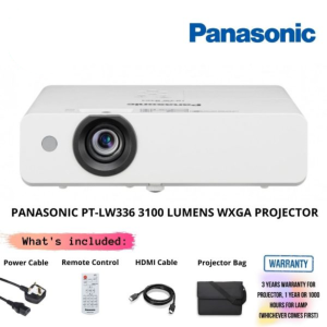 PANASONIC PT-LW336 3100 LUMENS WXGA PROJECTOR
