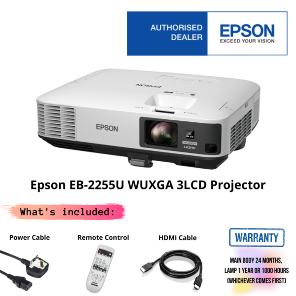 Epson EB-2255U WUXGA 3LCD Projector