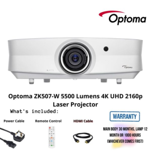 Optoma ZK507-W 5000 Lumens , LASER 4k UHD Projector