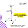 Brateck TS-6A Projector Laptop Trolley Cart Stand ( TS-6A )