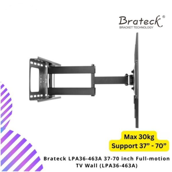 Brateck LPA36-463A 37-70 inch Full-motion TV Wall (LPA36-463A)