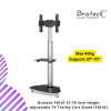 Brateck FS01G 37-70 inch Height Adjustable TV Trolley Cart Stand ( FS01G )