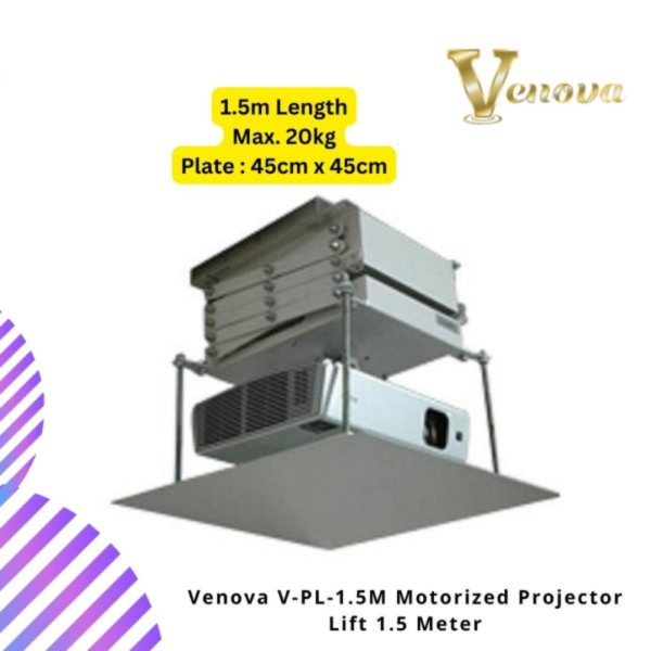 Venova V-PL-1.5M Motorized Projector Lift 1.5 Meter