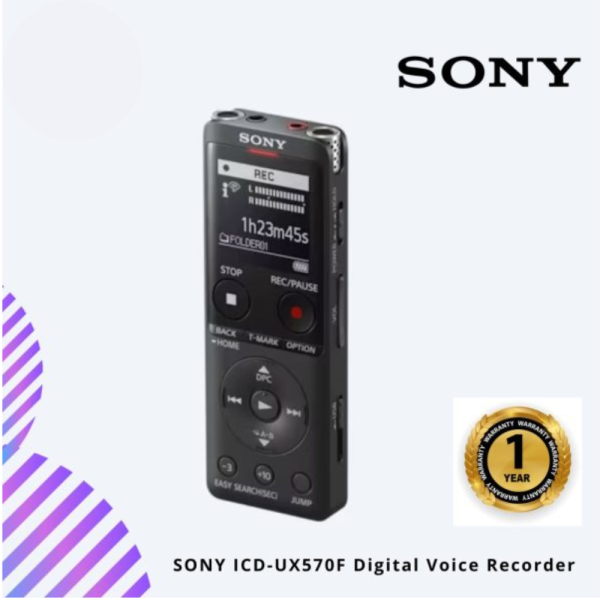 SONY ICD-UX570F Digital Voice Recorder
