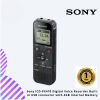 Sony ICD-PX470 Digital Voice Recorder Built-in USB connector with 4GB Internal Memory