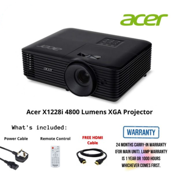 Acer X1228i 4800 Lumens XGA Projector