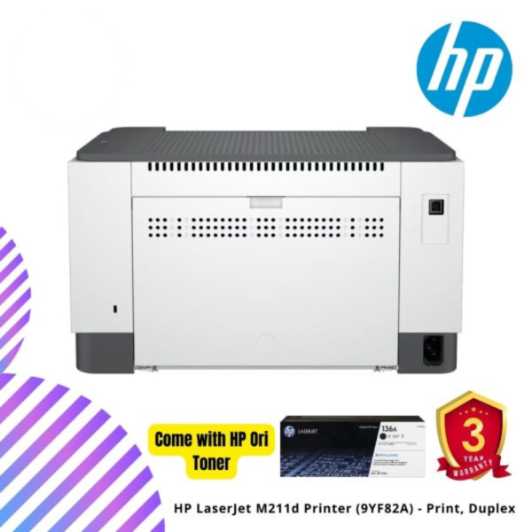 HP LaserJet M211d Printer (9YF82A) - Print, Duplex