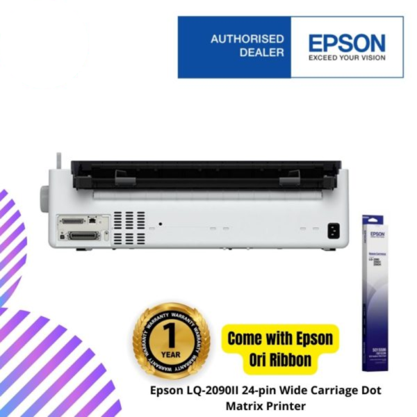 Epson LQ-2090II 24-pin Wide Carriage Dot Matrix Printer